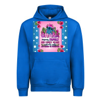 Cobalt ohana means family stitch Urban Hoodie - Zillion Design Studio