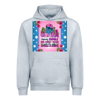 Heather Grey ohana means family stitch Urban Hoodie - Zillion Design Studio