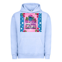 Pigment Grape Ice ohana means family stitch Urban Hoodie - Zillion Design Studio