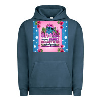 Pigment Midnight Navy ohana means family stitch Urban Hoodie - Zillion Design Studio