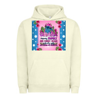 Pigment Pistachio ohana means family stitch Urban Hoodie - Zillion Design Studio
