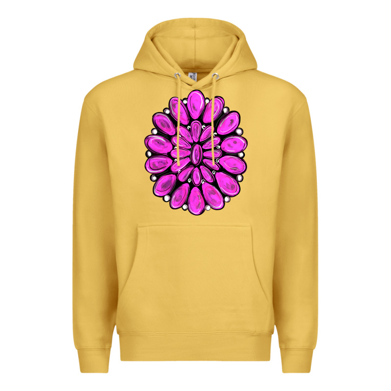 Pink Gemstone Premium Hoodie by RanaPortraitStore | Teevron