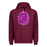 Burgundy pink gemstone Premium Hoodie - RanaPortraitStore