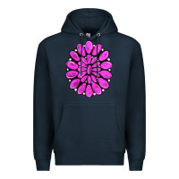 Navy pink gemstone Premium Hoodie - RanaPortraitStore