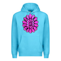 Ocean Blue pink gemstone Premium Hoodie - RanaPortraitStore
