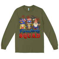 Army Green fireworks squad Long Sleeve Tee - BarkalooDesign
