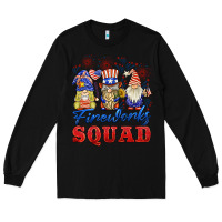 Black fireworks squad Long Sleeve Tee - BarkalooDesign