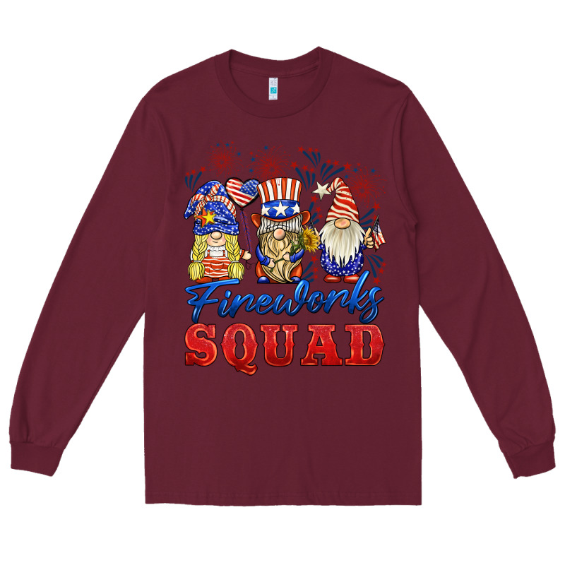 Fireworks Squad Long Sleeve Tee by BarkalooDesign | Teevron