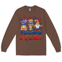 Chestnut fireworks squad Long Sleeve Tee - BarkalooDesign