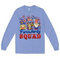 Colony Blue fireworks squad Long Sleeve Tee - BarkalooDesign