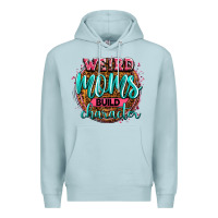 Blue Mist weird moms build character Premium Hoodie - Zillion Design Studio