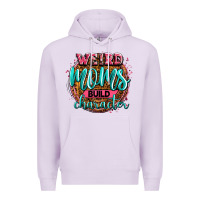 Lilac weird moms build character Premium Hoodie - Zillion Design Studio