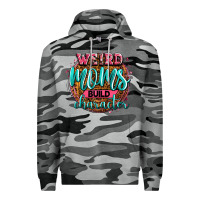 Slate Camo weird moms build character Premium Hoodie - Zillion Design Studio