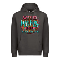 Smoke weird moms build character Premium Hoodie - Zillion Design Studio