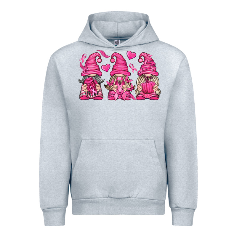Breast Cancer Gnomes Urban Hoodie by texasbilliewilder | Teevron