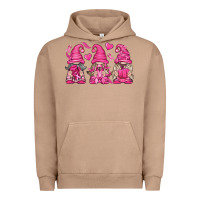 Pigment Burro Breast Cancer Gnomes Urban Hoodie - texasbilliewilder