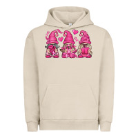 Pigment French Oak Breast Cancer Gnomes Urban Hoodie - texasbilliewilder