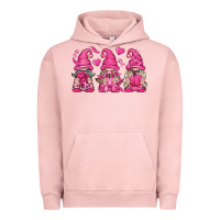 Pigment Salmon Breast Cancer Gnomes Urban Hoodie - texasbilliewilder
