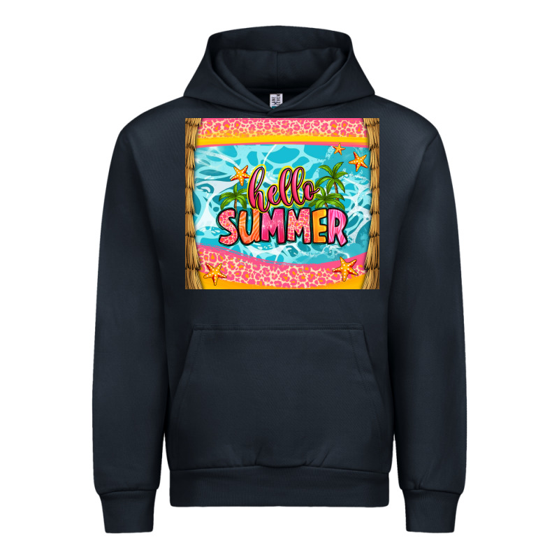 Hello Summer Urban Hoodie by Zillion Design Studio | Teevron