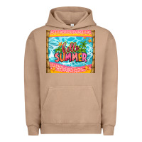 Pigment Burro hello summer Urban Hoodie - Zillion Design Studio