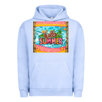 Pigment Grape Ice hello summer Urban Hoodie - Zillion Design Studio