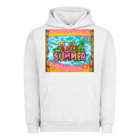 Pigment Lunar Rock hello summer Urban Hoodie - Zillion Design Studio