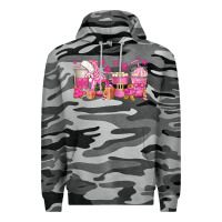 Slate Camo pink christmas coffee cups Premium Hoodie - texasbilliewilder