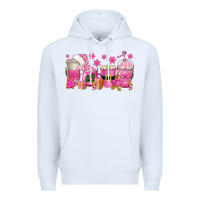 White pink christmas coffee cups Premium Hoodie - texasbilliewilder