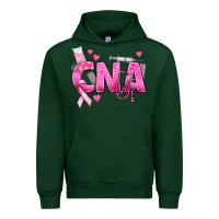 Forest Green Breast Cancer CNA Certified Nursing Assistant Urban Hoodie - texasbilliewilder