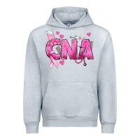 Heather Grey Breast Cancer CNA Certified Nursing Assistant Urban Hoodie - texasbilliewilder