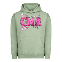 Pigment Oil Green Breast Cancer CNA Certified Nursing Assistant Urban Hoodie - texasbilliewilder