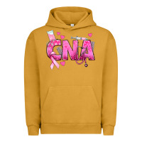 Pigment Peanut Butter Breast Cancer CNA Certified Nursing Assistant Urban Hoodie - texasbilliewilder