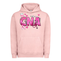 Pigment Salmon Breast Cancer CNA Certified Nursing Assistant Urban Hoodie - texasbilliewilder