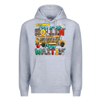 Heather Grey they see me rollin they waitin Premium Hoodie - texasbilliewilder