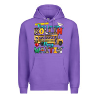 Purple they see me rollin they waitin Premium Hoodie - texasbilliewilder