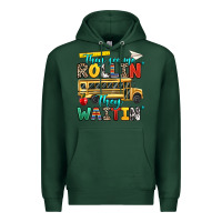 Sports Green they see me rollin they waitin Premium Hoodie - texasbilliewilder