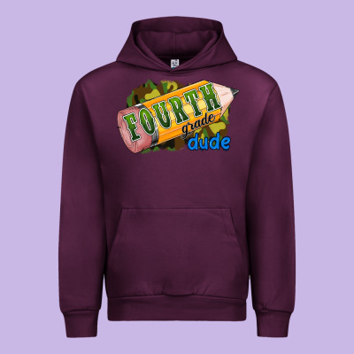 Fourth Grade Dude Urban Hoodie Designed By Ranaportraitstore