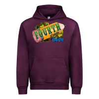 Mauve Wine fourth grade dude Urban Hoodie - RanaPortraitStore