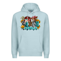 Blue Mist ranch mama Premium Hoodie - Zillion Design Studio
