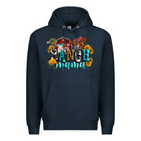 Navy ranch mama Premium Hoodie - Zillion Design Studio