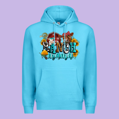 Ranch Mama Premium Hoodie Designed By Zillion Design Studio