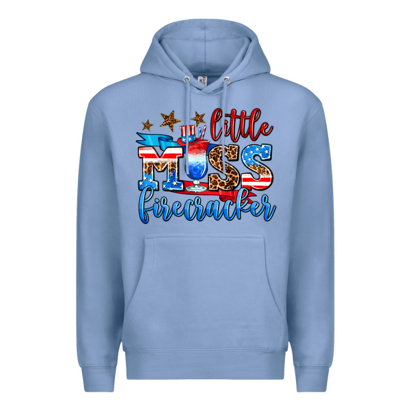 Little Miss Firecracker Premium Hoodie by AdoDesignShop | Teevron