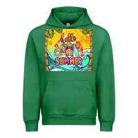 Emerald hello summer gnomes Urban Hoodie - Zillion Design Studio