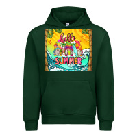 Forest Green hello summer gnomes Urban Hoodie - Zillion Design Studio
