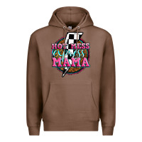 Chestnut hot mess express mama Premium Hoodie - Zillion Design Studio