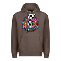 Coffee hot mess express mama Premium Hoodie - Zillion Design Studio