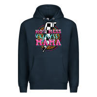 Navy hot mess express mama Premium Hoodie - Zillion Design Studio