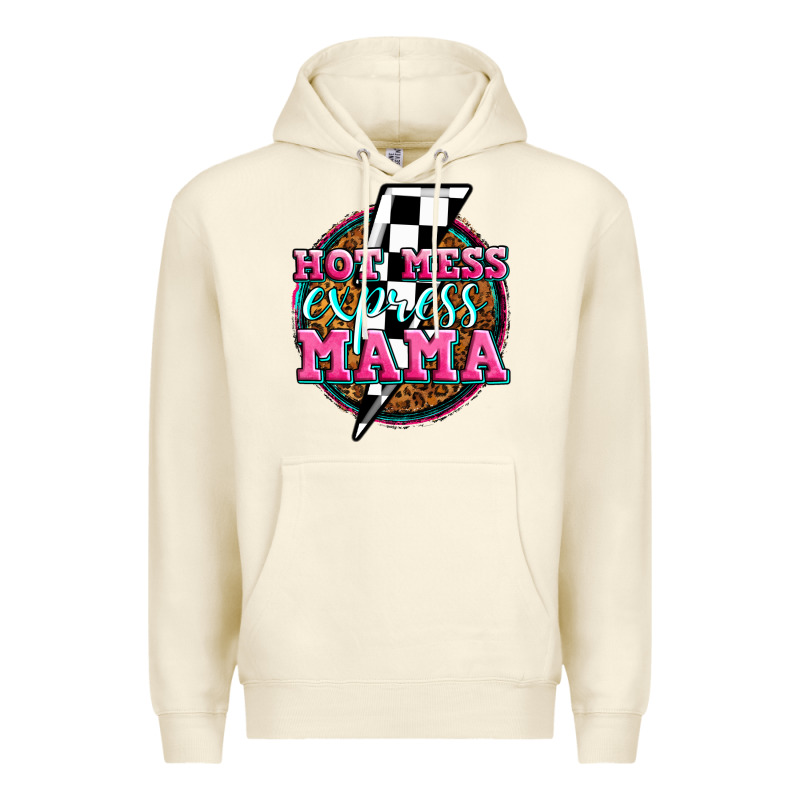Hot Mess Express Mama Premium Hoodie by Zillion Design Studio | Teevron