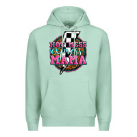 Seafoam hot mess express mama Premium Hoodie - Zillion Design Studio