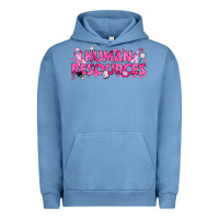 Pigment Pebble Blue Breast Cancer Human Resources Urban Hoodie - texasbilliewilder